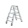 PROREGAL Stufen-Stehleiter Treppengängig 2 x 5 Stufen* Klapptritte