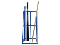 PROREGAL Vertikalregal RHINO Komplettregal HxBxT 150x69x60cm Blau* Regalsysteme