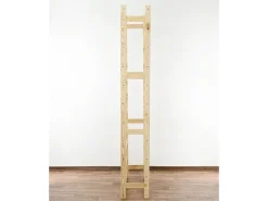 PROREGAL Weinregal Pinotwine HxBxT 166 x 72 x 25 cm 77 Flaschen Massives Kiefernholz Natur Unbehandelt