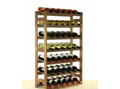 PROREGAL Weinregal Pinotwine HxBxT 102 x 63 x 25 cm 42 Flaschen Massives Kiefernholz Geölt