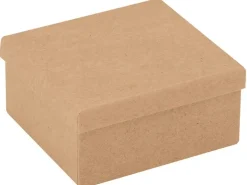 Quadratbox aus Pappe 102 x 102 x 50 mm FSC®* Künstlerzubehör