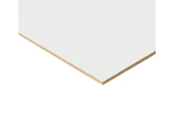 Rückwandplatte HDF einseitig Weiß 120 cm x 60 cm x 0,3 cm* Schränke