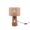 Reality Design-Tischleuchte Straw 1-flammig Braun 24 cm x 24 cm* Weitere Regale