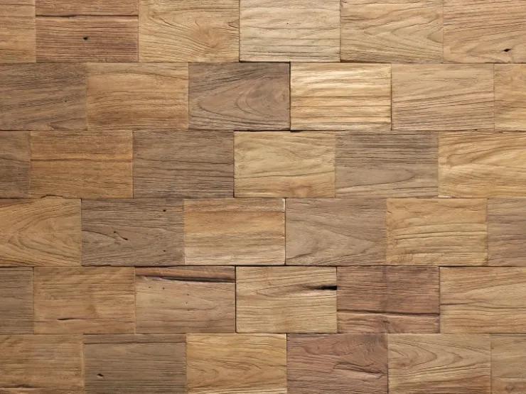 Rebel of Styles Holzverblender UltraWood Big Square 45 cm x 20 cm Braun