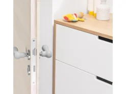 Reer Türgriffschutz HandleGuard Silikon 2 cm x 13 cm x 2 cm Grau 2 Stück* Tapezierzubehör