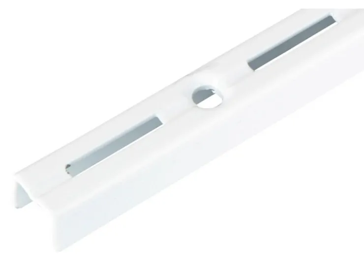 Regalschiene 100 cm bis 55 kg* Wandregale|Regal Weiß