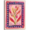 Reinders Gerahmtes Bild Leaf Creation für Wohnzimmer 40 cm x 30 cm Rot* Bilder