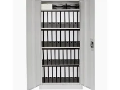 rikta Metallschrank 2-türig (B x T x H) 80 x 40 x 168 cm RAL 7035 Lichtgrau