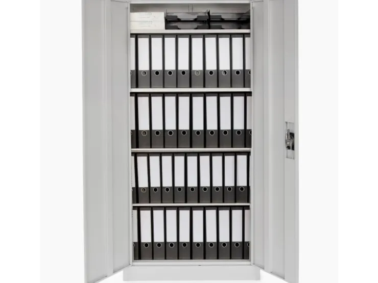 rikta Metallschrank 2-türig (B x T x H) 80 x 40 x 168 cm RAL 7035 Lichtgrau