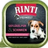 Rinti Hunde-Nassfutter Feinest Geflügel und Schinken 150 g* Hundebedarf