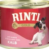 Rinti Hunde-Nassfutter Gold Kalbstücke 185 g* Hundebedarf