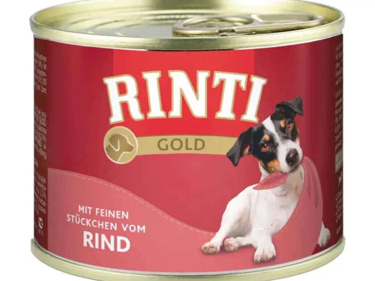 Rinti Hunde-Nassfutter Gold Rind 185 g* Hundebedarf