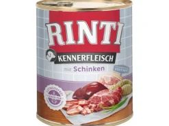 Rinti Hunde-Nassfutter Kennerfleisch Schinken 800 g