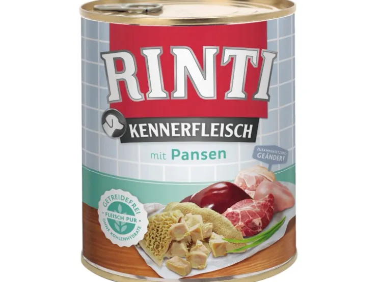 Rinti Hunde-Nassfutter Kennerfleisch Pansen 800 g* Hundebedarf