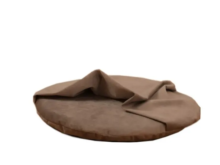 Rohrschneider Liegekissen Iglu für Haustiere Größe 3 Farbe Taupe* Katzenbedarf