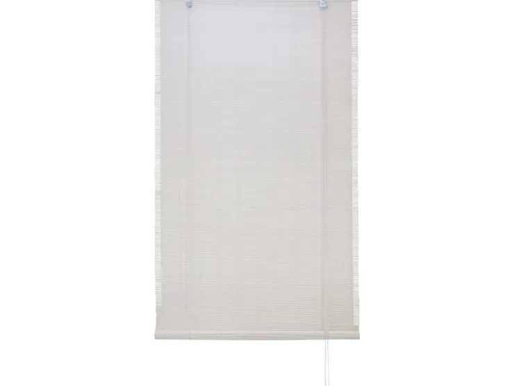 Rollo Bamboo Roll Up Weiß 100 cm x 160 cm