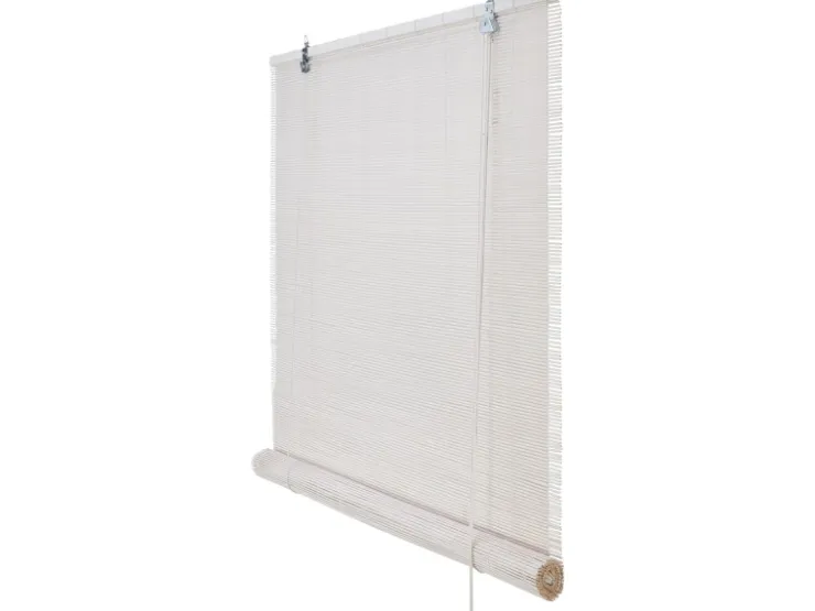 Rollo Bamboo Roll Up Weiß 140 cm x 160 cm* Raffrollos