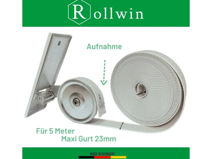 Rollwin Rolladen Gurtwickler Unterputz 135mm Lochabstand Mit Gurtwickler Blende Weiß Ohne Gurt Rollo Wickler Mit Blende* Rollos