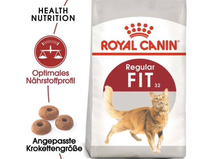 Royal Canin Fit Trockenfutter für aktive Katzen 2 kg* Katzenbedarf