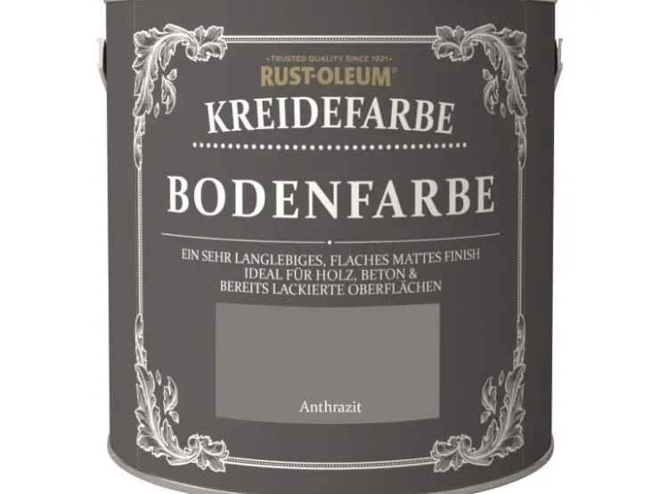 Rust-Oleum Kreide-Bodenfarbe 2,5 l* Kreativfarben