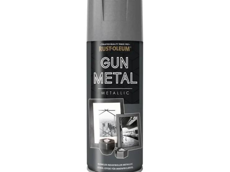 Rust-Oleum Metallic Sprühfarbe Gun-Metal 400 ml* Sprühlacke