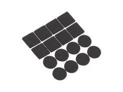 Rutschstopper Extra Soft 16-teilig Schwarz* Regale Schwarz