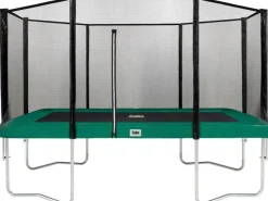 Salta Trampolin Combo 396 x 244 cm Grün* Leitern