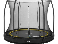 Salta Trampolin Comfort Edition Ground ø 183 cm Schwarz* Leitern