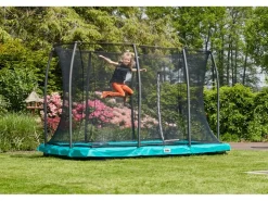 Salta Trampolin Comfort Edition Ground 366 cm x 244 cm Grün