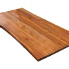 SAM Tischplatte Baumkante Akazie Cognac 160 x 85 cm Esra* Tische