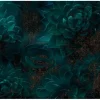 Sanders & Sanders Fototapete Blumen Petrolgrün 400 x 280 cm 611862