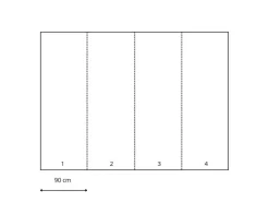 Sanders & Sanders Fototapete Universum Blau und Beige 360 x 270 cm 600489* Fototapeten