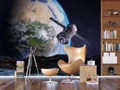 Sanders & Sanders Fototapete Universum Beige Blau und Grau 360 x 270 cm 600515* Tapezierzubehör