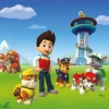 Sanders & Sanders Fototapete Paw Patrol Blau Grün und Rot 360 x 270 cm 600598* Fototapeten