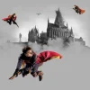 Sanders & Sanders Fototapete Harry Potter Hogwarts Grau und Rot 3 x 2,7 m 601188* Fototapeten