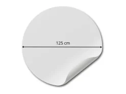 Sanders & Sanders Selbstklebende Runde Tapete Ruhig Blaugrün Ø 125 cm 611799