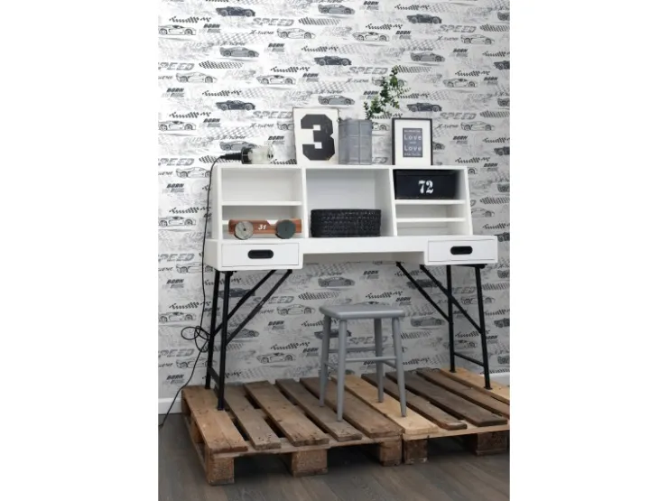 Sanders & Sanders Tapete Rennwagen Schwarz Weiß 50 X 900 Cm 935360