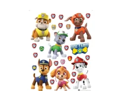 Sanders & Sanders Wandtattoo Paw Patrol Rot Gelb und Grün 65 x 85 cm 600176* Wandtattoos