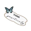 Sanders & Sanders Wandtattoo Texte Blau 8,5 x 15 cm 601422* Wandtattoos