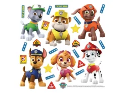 Sanders & Sanders Wandtattoo Paw Patrol Blau Gelb und Orange 30 x 30 cm 600239* Wandtattoos