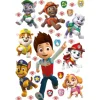 Sanders & Sanders Wandtattoo Paw Patrol Braun Rot und Gelb 42,5 x 65 cm 600117* Wandtattoos