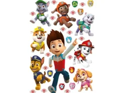 Sanders & Sanders Wandtattoo Paw Patrol Braun Rot und Gelb 42,5 x 65 cm 600117* Wandtattoos