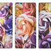 Sanders & Sanders Wandtattoo Rosen Lila Gelb und Orange 42,5 x 65 cm 600322* Wandtattoos