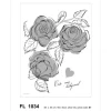 Sanders & Sanders Wandtattoo Blumen Grau und Weiß 65 x 85 cm 600299* Wandtattoos