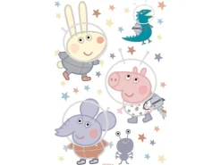 Sanders & Sanders Wandtattoo Peppa Wutz Multicolor 65 x 42.5 cm 601350* Wandtattoos