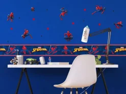 Sanders & Sanders Wandtattoo Spider-Man Blau und Rot 0,3 x 0,3 m 600952* Wandtattoos