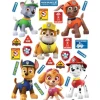 Sanders & Sanders Wandtattoo Paw Patrol Rot Gelb und Grün 65 x 85 cm 600177
