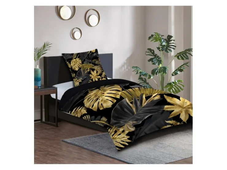 Sanilo Bettwäsche 2-teilig Golden Leaves* Decken|Bettwäsche