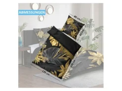 Sanilo Bettwäsche 2-teilig Golden Leaves* Decken|Bettwäsche