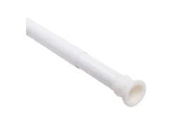 Sanilo Duschvorhangstange Weiß 90-170cm* Gardinenstangen